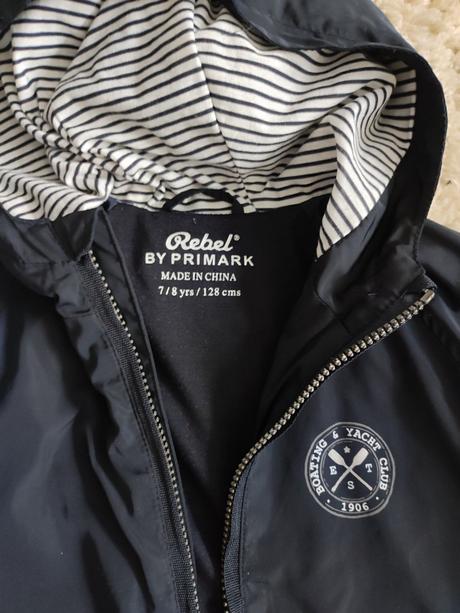 Prechodná podšitá bundička, primark,128