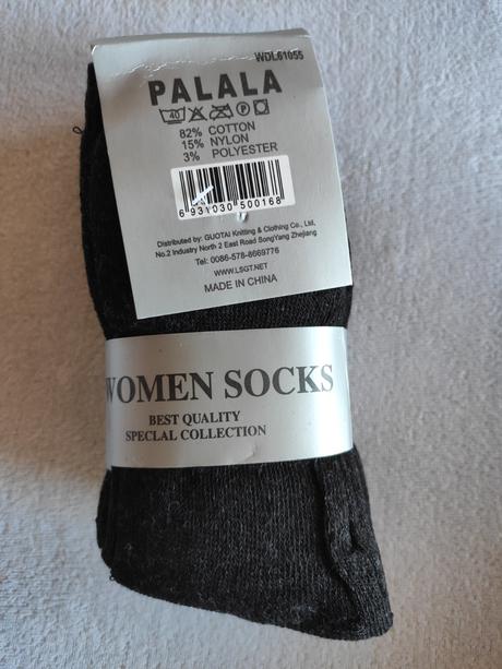 Dámske ponožky 5 párov, 39