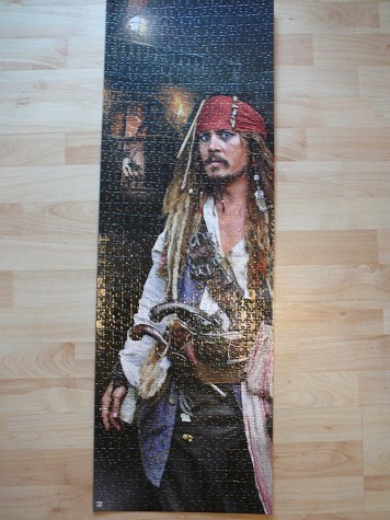 Puzzle obraz jack sparrow - 1000dielny zlepený, 