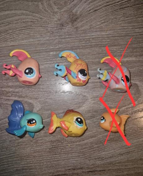 Littlest pet shop rybky,