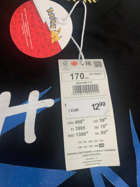 Pokémon 170, reserved,170