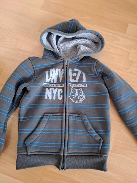 Zateplena mikina, palomino,122