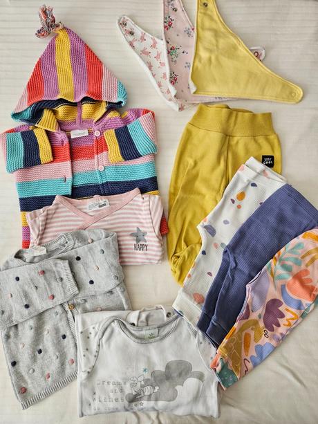 Veľký balík next, f&f, h&m 62+68, 68–80