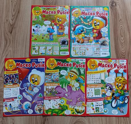 Macko pusík - rôzne,