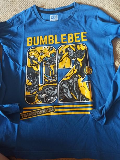 Triko dlhý rukáv, roboti, 134/140, 134