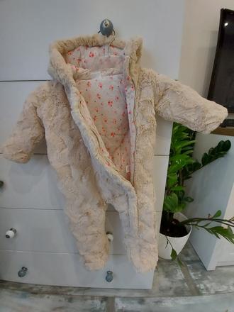 Huňatý overal f&f, 6-9 mesiacov, f&f,74