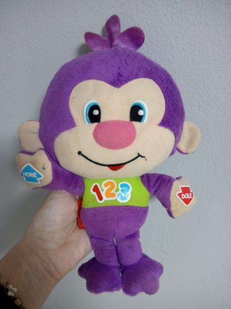 Hovoriaca opička fisher-price, 