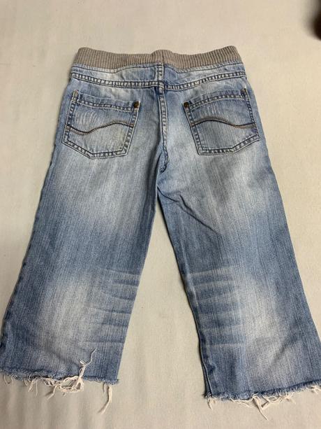 Riflové šortky, h&m,128