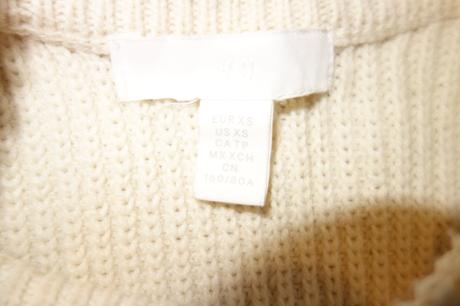Dlhá pletená vesta xs, h&m,xs