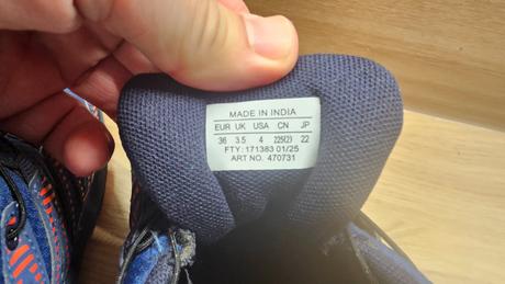 Detská nepremokavá turistická obuv salomon xa pro, salomon,36