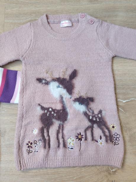 2ks nové ružové svetríky, kiki&koko,92