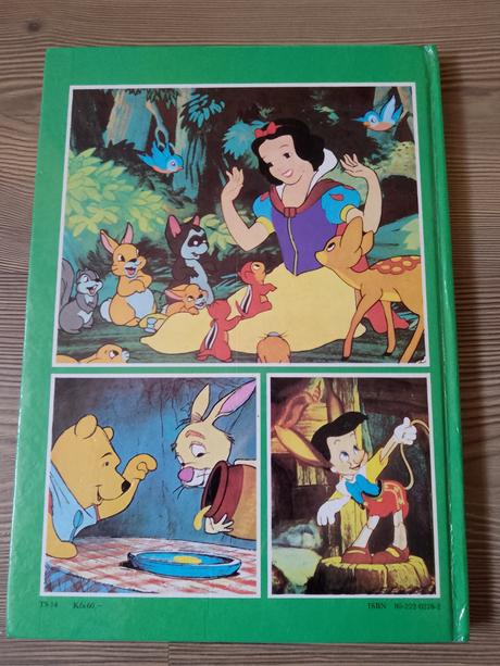 Walt disney - macko puf, snehulienka, pinocchio, 