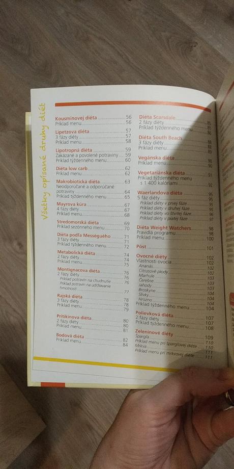 Kniha antológia diét, 