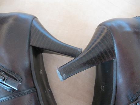 Kožené čižmy na zimu, zn. hujo, 38