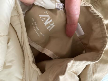 Predam bundu so zateplenou vestou, zara,110