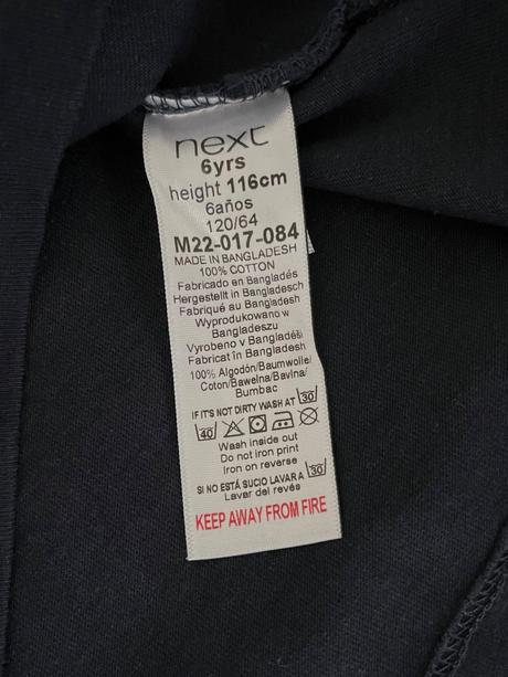 Tricko s kozmonautom zn.next,velkost 110/116, next,116