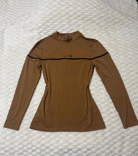 Tričko koňakovej farby zn. magenta, l / m