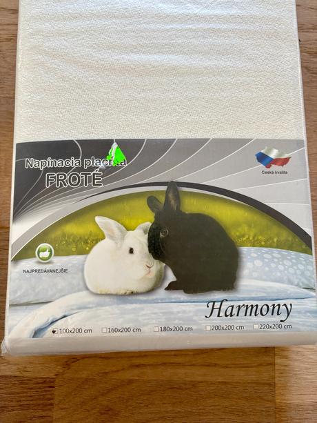 2x froté plachta biela, šírka (cm): 100,dĺžka (cm): 200