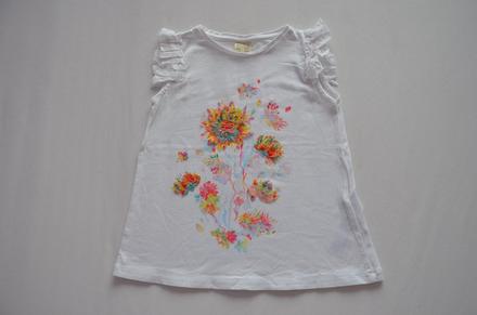 Tričko s kvietkami, zara,122