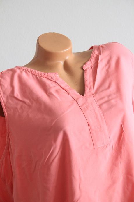 Ružový viskózový top, xxl, xxl