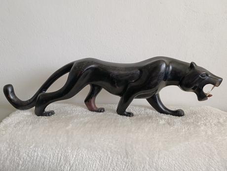 Gepard dekorácia z dreva,