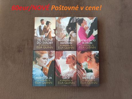 Knihy 6x ella quinnová komplet,