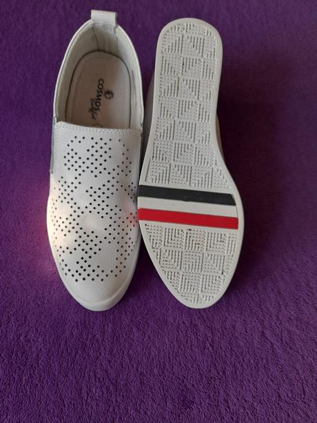 Kožené topánky cosmos comfort na kline, 40