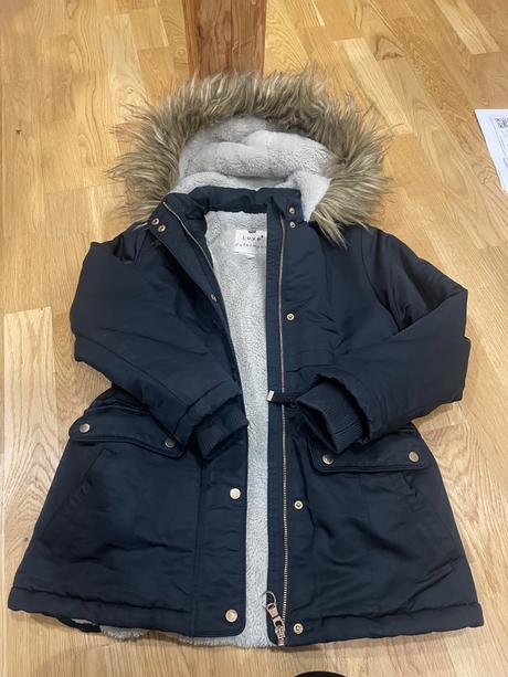 Predĺžená zimná bunda 134/140, f&f,134