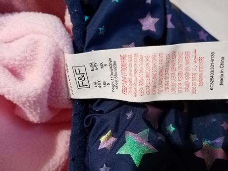 Vesta podšitá flisom, f&f,110