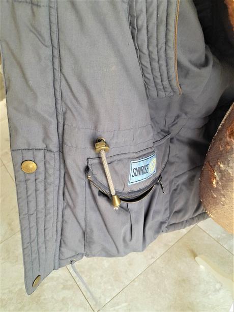 Obojstranná zimná bunda-m/l, m