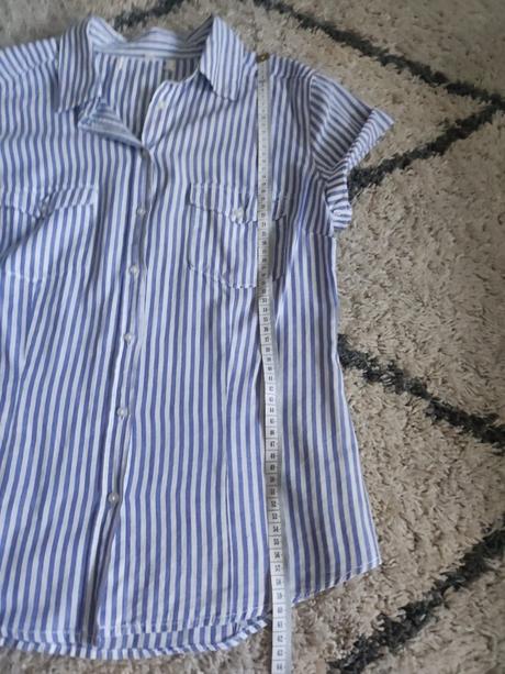 Krásna bavlnená blúzka, h&m,s