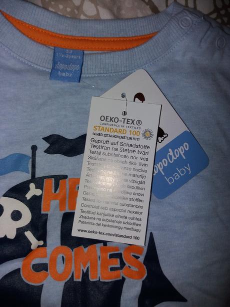 Tricko s dlhym rukavom motiv pirati dvojicky, dopodopo,92