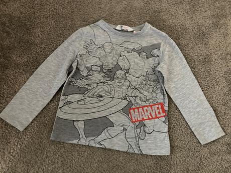Marvel tričko v.98/104, h&m,98