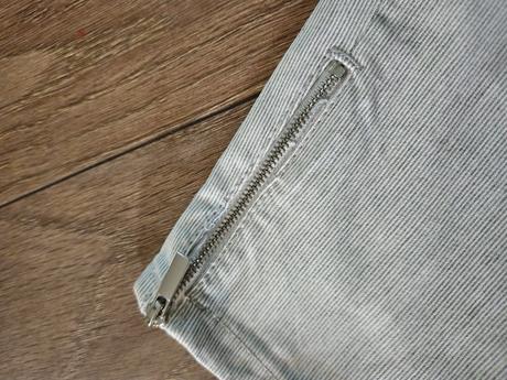 Elasticke sivobiele nohavice, mohito,38