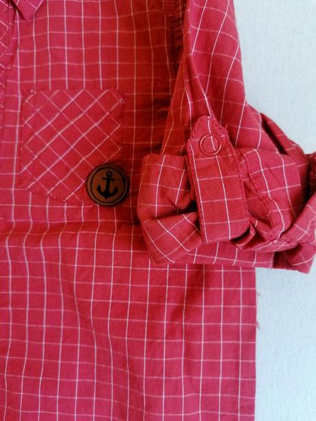 Frajerská košeľa navy sailor boy veľ. 86-92, topomini,86