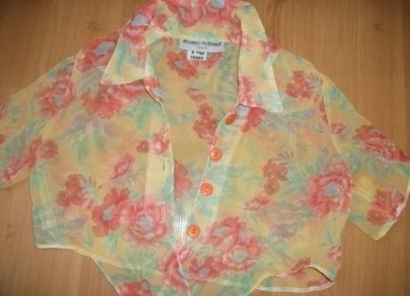 Slávnostná letná halenka na 7- 8 rokov, 128