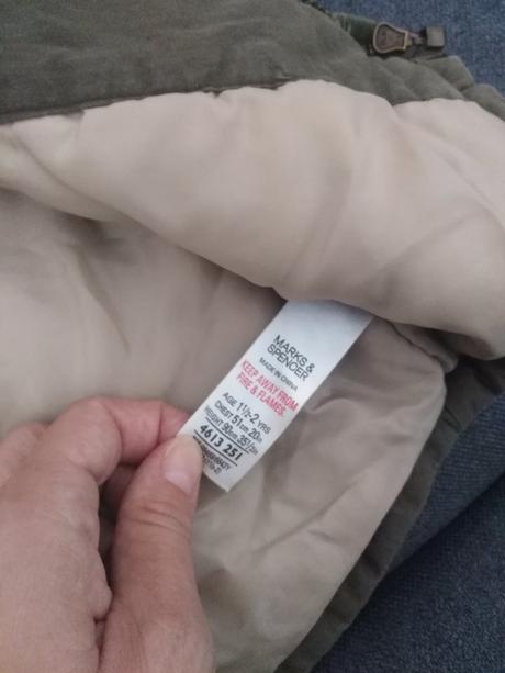 Zimná bunda, marks & spencer,92