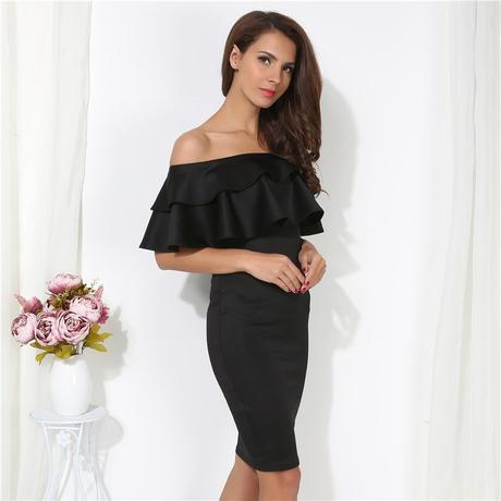 Ruzove saty s volanom vel.s/m, m / s