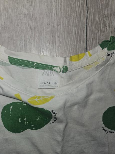 Chutne jablckove tricko, zara,152