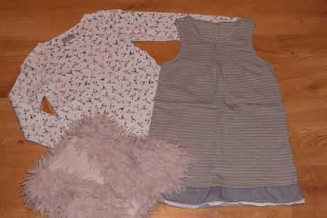 Saty, tricko + vesta, next,110