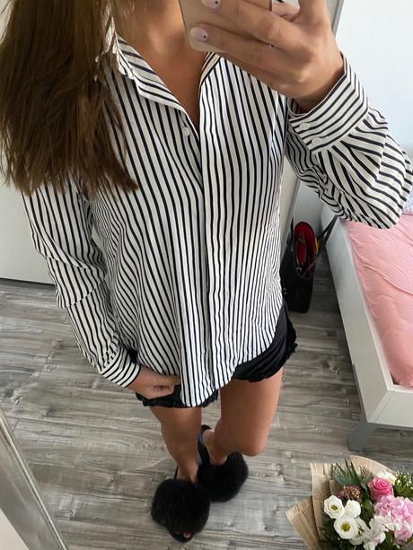 Pasikovana bluzka, h&m,34