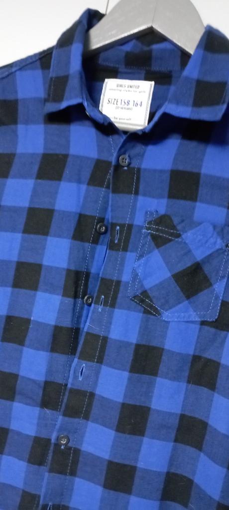 Káro košeľa 158/164, 158