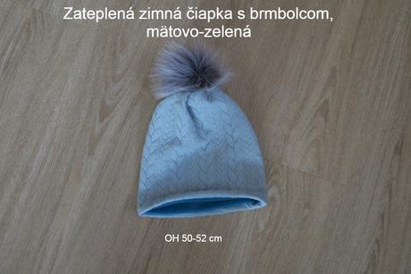 Vypredaj. zimne ciapocky, celenky., 50 - 158