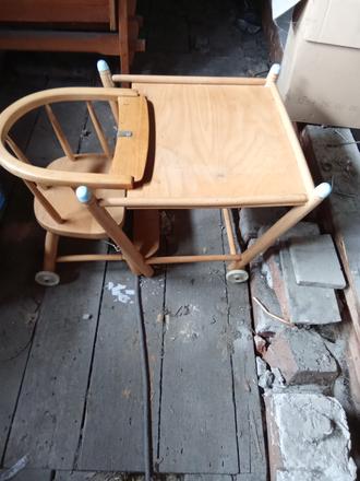 Retro jedálenská stolička, 