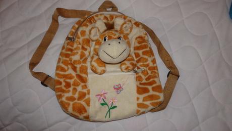Ruksačik žirafka pre škôlkarku, 