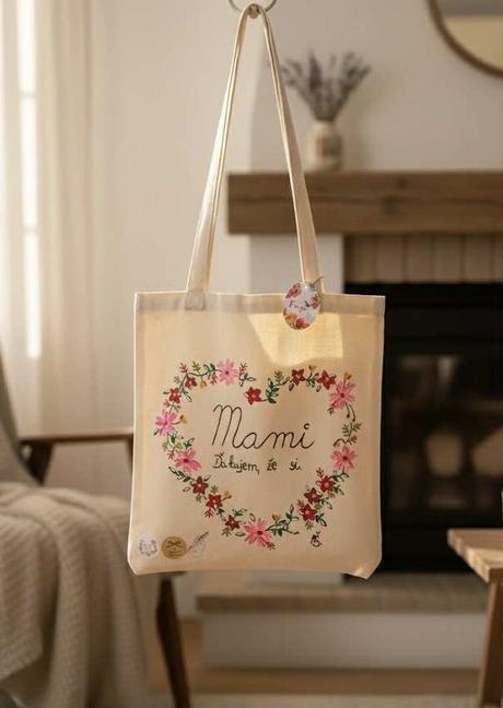 Plátené, ručne maľované tašky, 