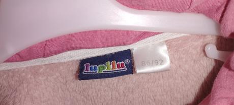 Flísová mikina s uškami 86/92, lupilu,92