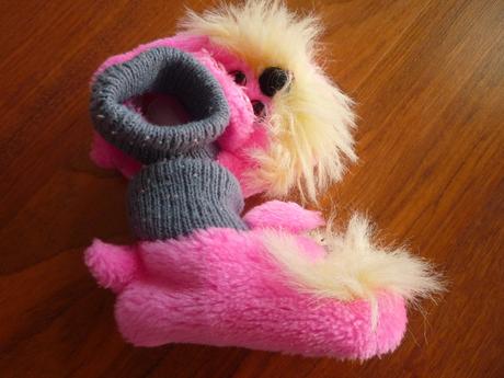 Huňaté mini papučky, 18