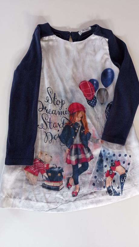 Nádherné šaty, tunika mayoral, mayoral,110