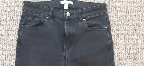 Čierne rifle, h&m,36